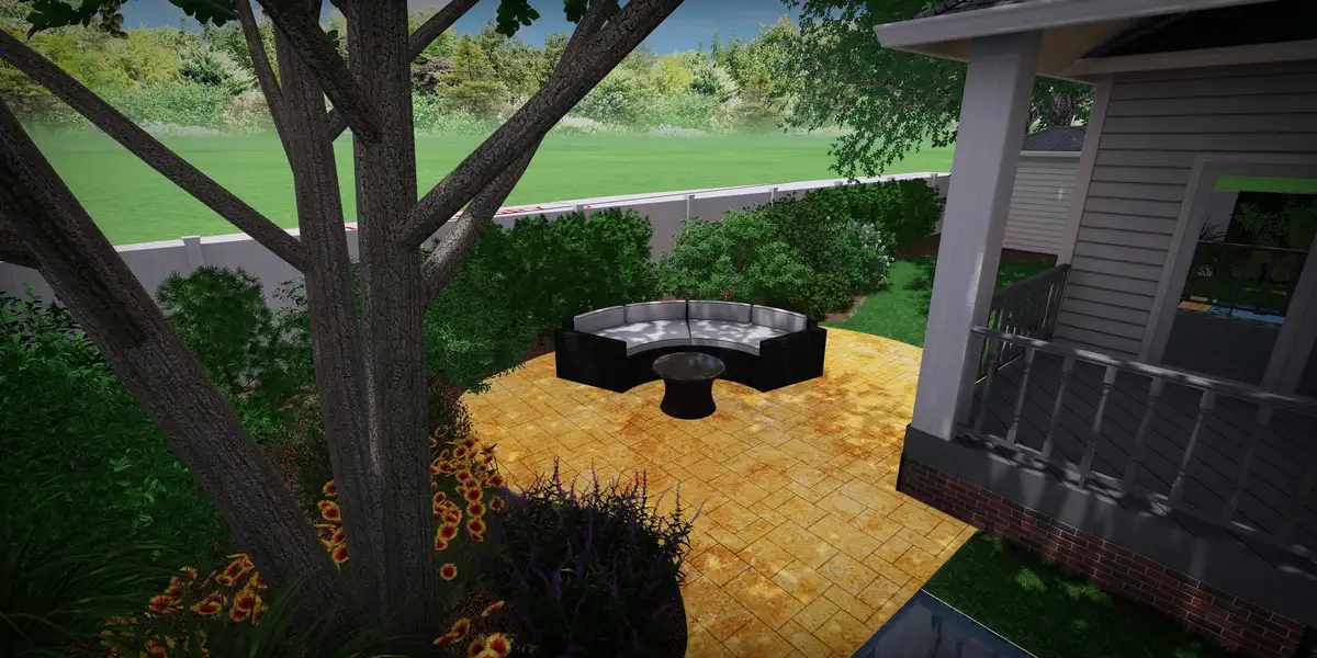 Coastal landscape design with drought-tolerant plants in Northeast Florida