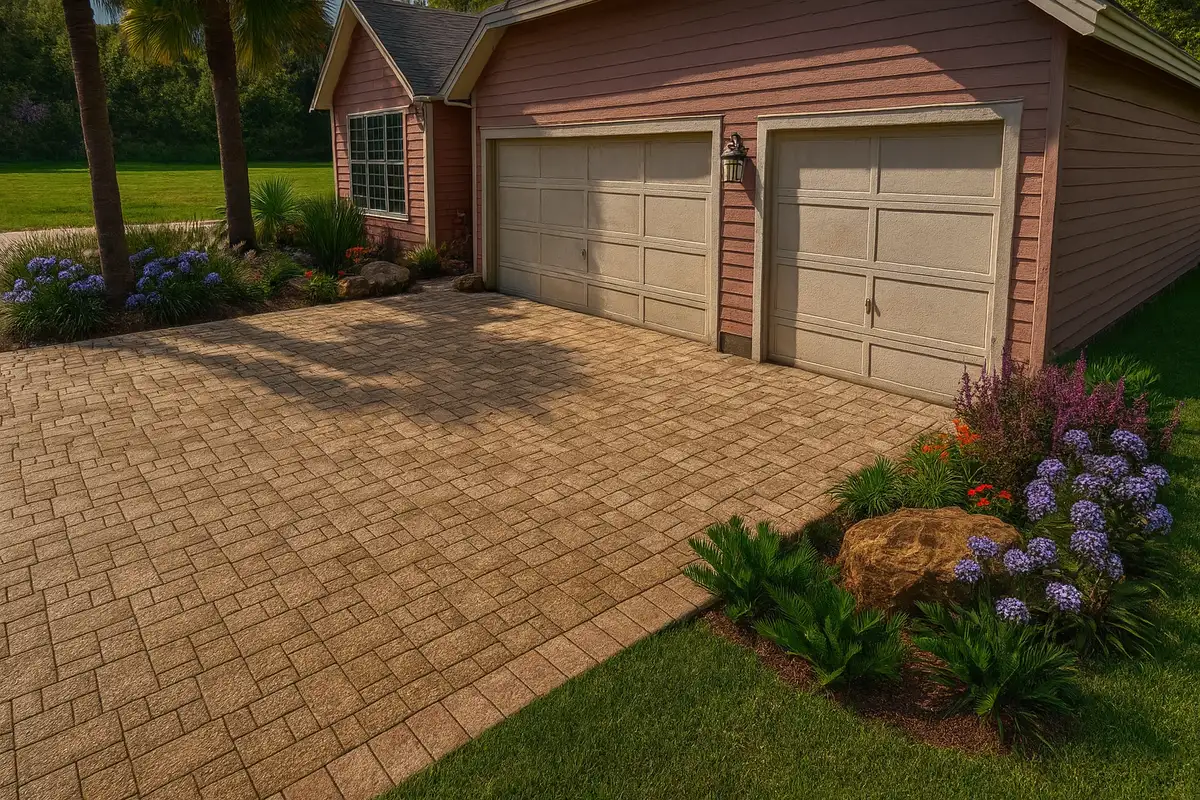 Naturalistic garden design at a Wildlight FL residence